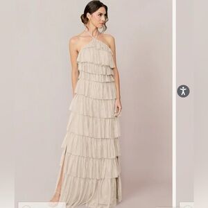 Women's Revelry Maxi Dress champagne Carrie Tulle Dress